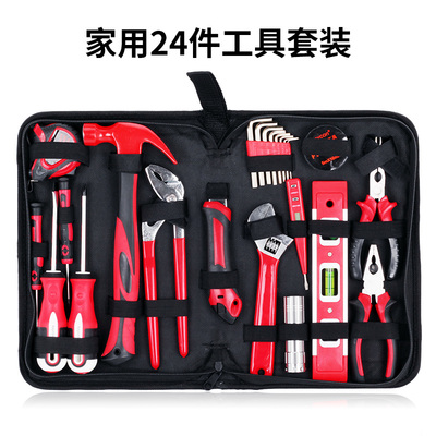 鐵匠五金工具箱套裝 家用電工維修與車載多功能的完美組合